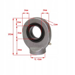 Cylinder eye welded to the piston rod 63w 00 gk35