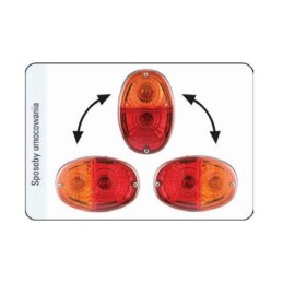 Zetor John Deere JCB front lamp