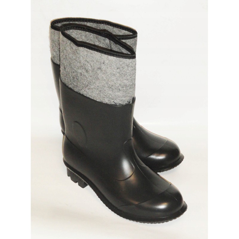 Rubber felt shoes 44