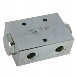 Oil flow divider 10 20l min 3 8 250bar
