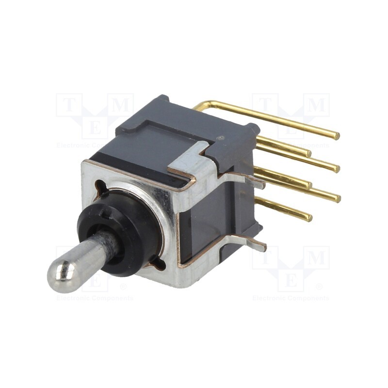 1 pcs x NKK SWITCHES - B23JH - Switch: toggle, Pos: 3, DPDT, ON-OFF-ON, 0.01A/28VAC, 0.01A/28VDC