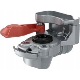 Automatic pneumatic connector m16x1 5 red