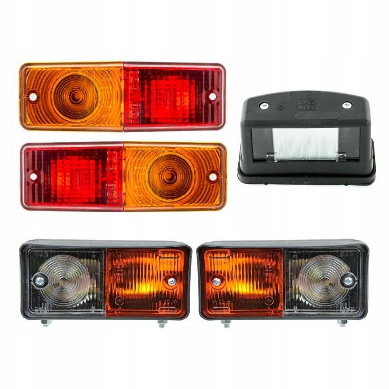 Set of lamps mf3 3512 rear side illumination