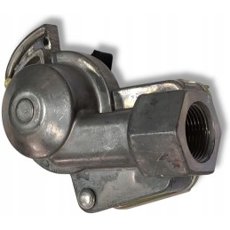 Black m22 soft pneumatic connector with valve