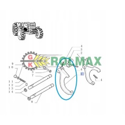 New Holland Fiat Ford Forks 5153475