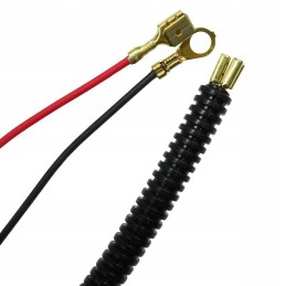 License plate lighting installation harness