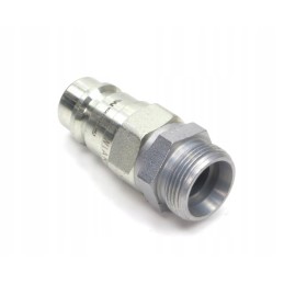 Hydraulic quick connector, ISO 7241 and Euro plug