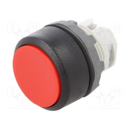 1 pcs x ABB - 1SFA611100R1001 - Switch: push-button, 22mm, Stabl.pos: 1, red, none, IP66, flat, Pos: 2