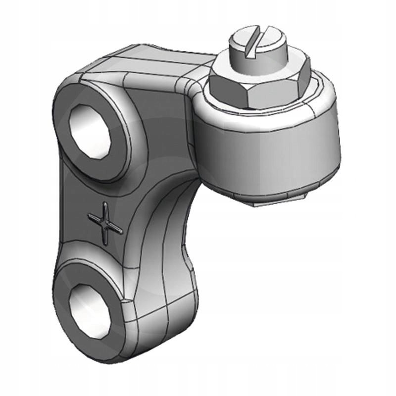 Pin locking the handle for the wheel steering system