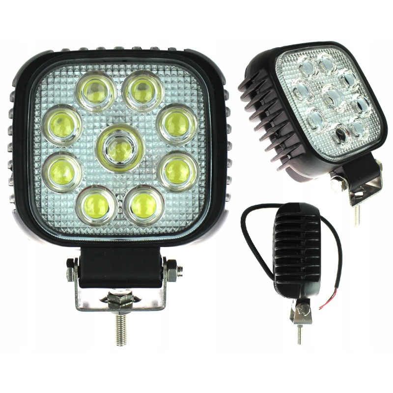 Work lamp 9 LED halogen 12v 24v professional