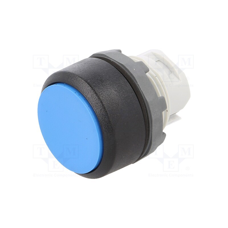 1 pcs x ABB - 1SFA611100R1004 - Switch: push-button, 22mm, Stabl.pos: 1, blue, none, IP66, flat, MPI