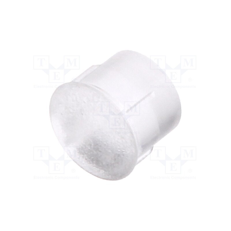 10 pcs x FIX&FASTEN - FIX-LEMB3-2.5V0-F - Fiber for LED, round, Ø3.3mm, Front: flat, straight