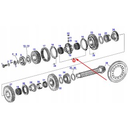 F180100080180 synchronizer spring