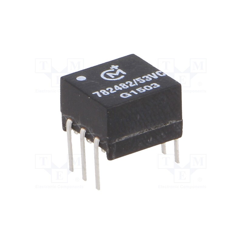 1 pcs x Murata Power Solutions - 782482/53VC - Transformer: encapsulated, 5VAC, 3.3V, Insul.strength: 4kV/60s