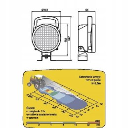 Lor2 09338 work lamp