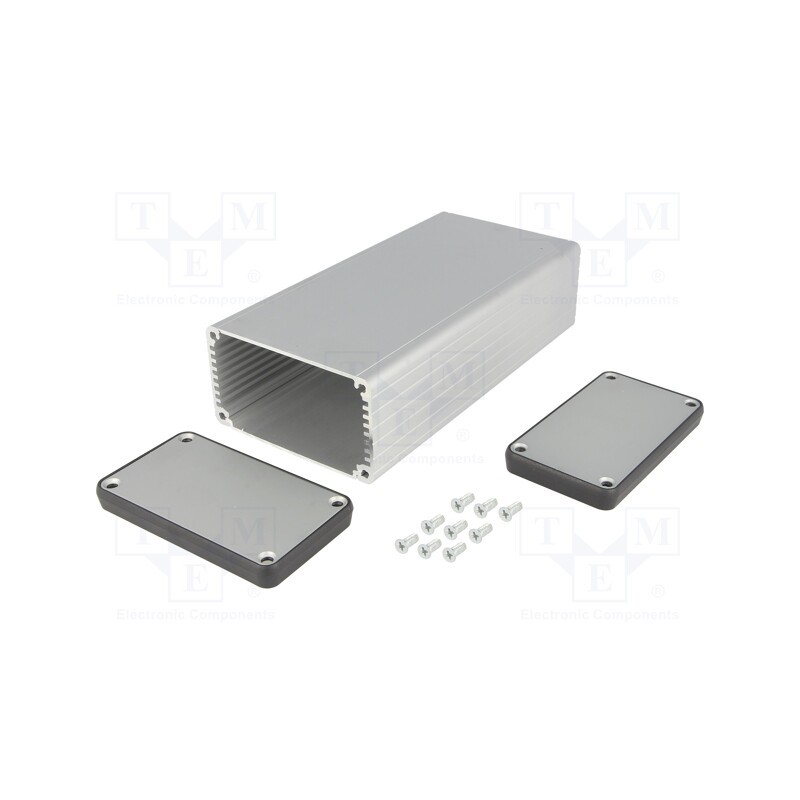 1 pcs x HAMMOND - 1455K1601 - Enclosure: with panel, 1455, X: 78mm, Y: 160mm, Z: 43mm, aluminium