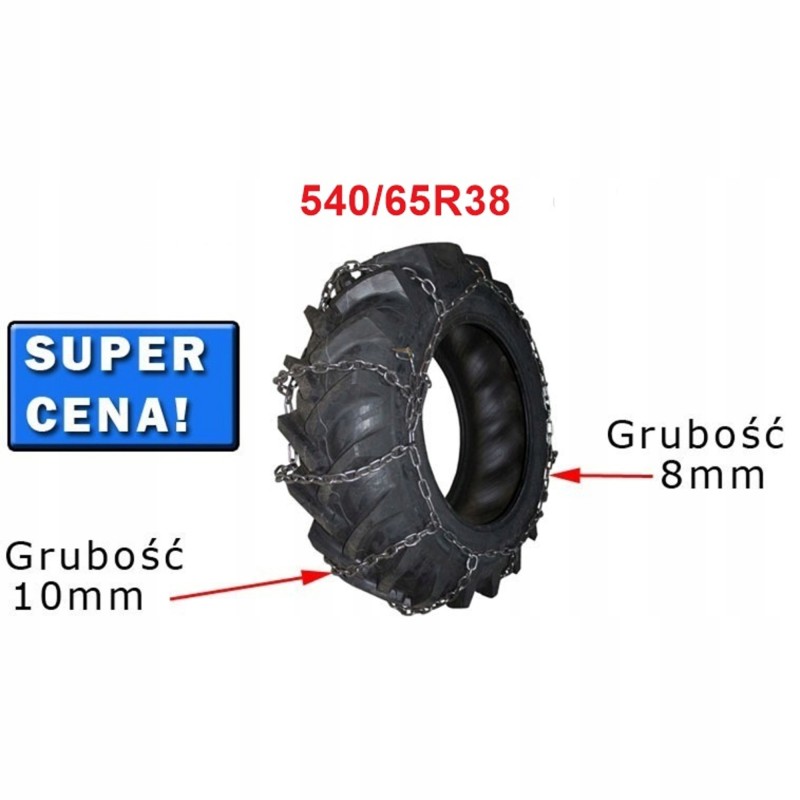 Anti-skid chain 540 65r38 1 pc