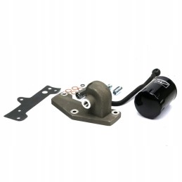 Oil filter converted from two-stage to pp can