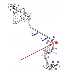 H718960100010 hydraulic hose