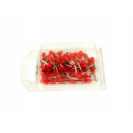 Sleeve terminals with insulation 1 pack of 100 pcs