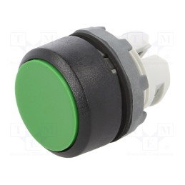 1 pcs x ABB - 1SFA611100R1002 - Switch: push-button, 22mm, Stabl.pos: 1, green, none, IP66, flat