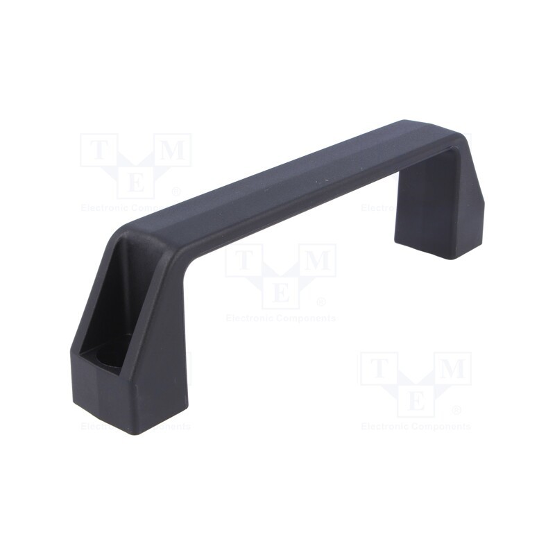 1 pcs x ELESA+GANTER - 37241 - Handle, technopolymer PA, black, H: 50mm, L: 179mm, W: 28mm, F2: 2.7kN