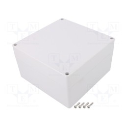 1 pcs x GAINTA - G288-IP67 - Enclosure: multipurpose, X: 160mm, Y: 160mm, Z: 90mm, polycarbonate
