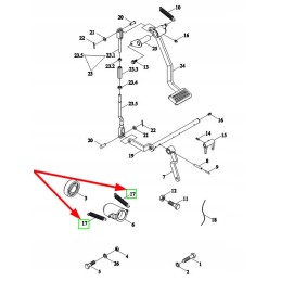 Ft200 21 106 bearing bush return spring
