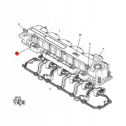 Fendt fastening screw f836200210110 original