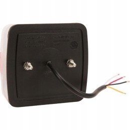 Halogen LED rear lamp, 1W square, 18LED