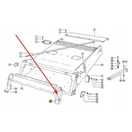 603770 1 left conveyor cover