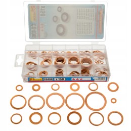 Set of 150 copper washers c0406 corona