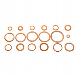 Set of 150 copper washers c0406 corona