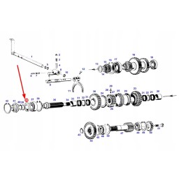 X546524200000 metal ring 37 2 x 72 x 2 5