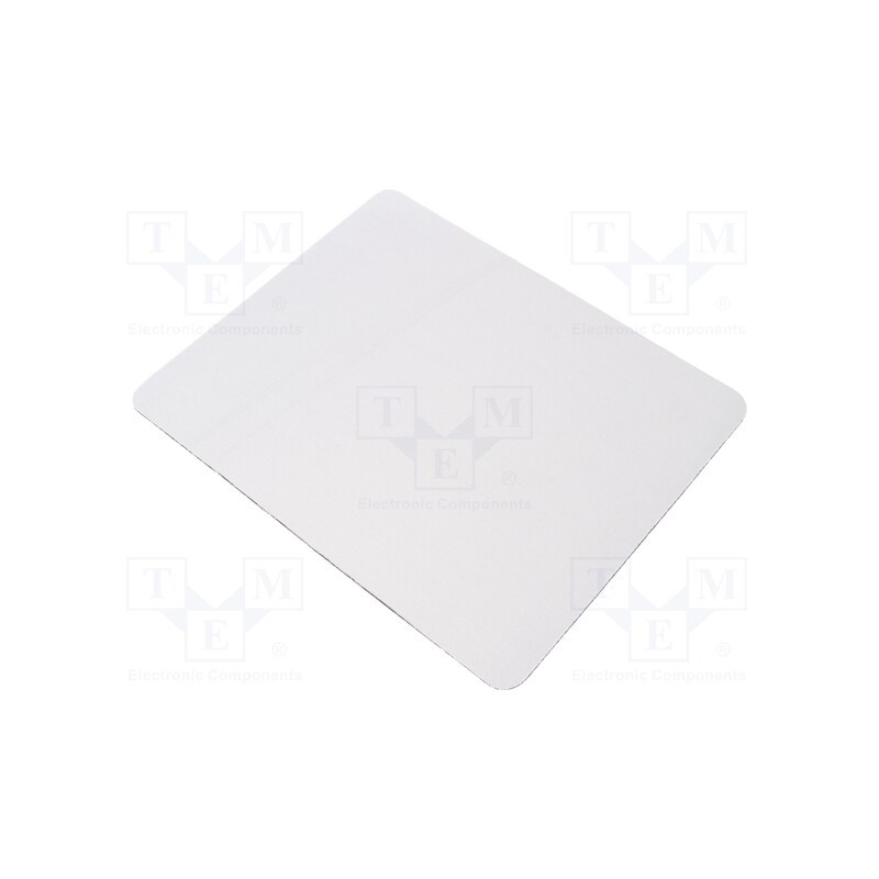 1 pcs x GEMBIRD - MP-PRINT-S - Mouse pad, white, Features: labelling-friendly surface
