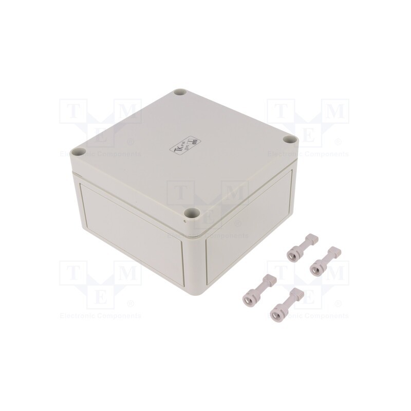 1 pcs x SPELSBERG - 11040501 - Enclosure: multipurpose, X: 130mm, Y: 130mm, Z: 75mm, TK PS, grey