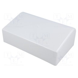 1 pcs x HAMMOND - 1595EGY - Enclosure: desktop, 1595, X: 215mm, Y: 130mm, Z: 75mm, ABS, grey