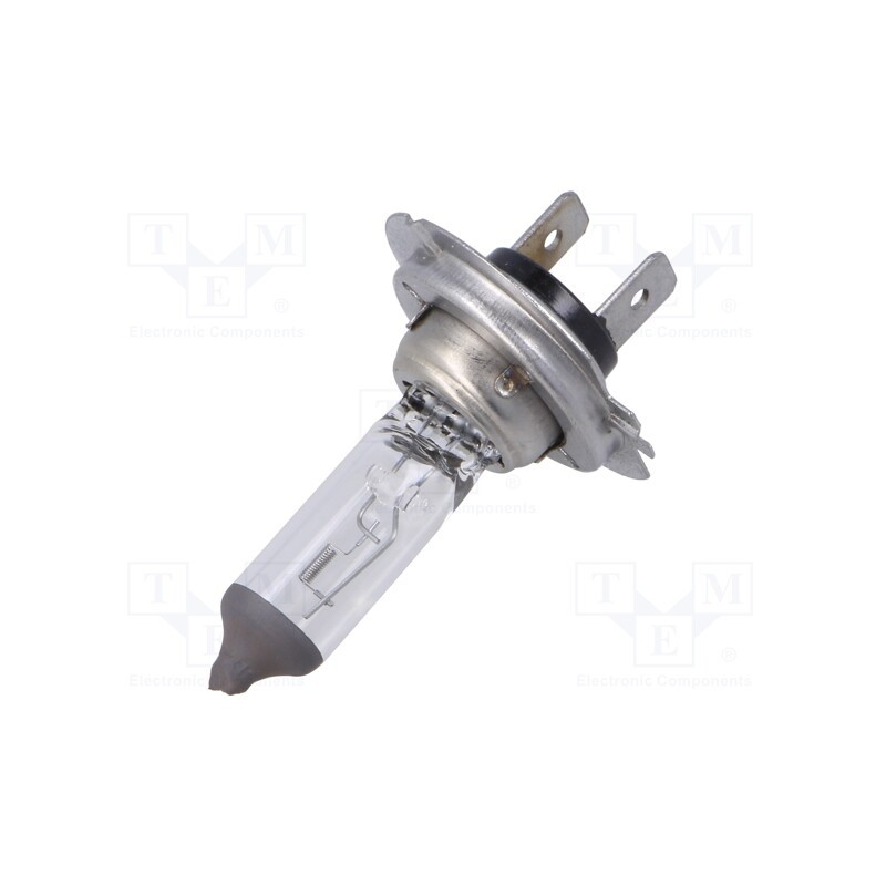 2 pcs x LUCAS - LLB477 - Filament lamp: automotive, PX26d, transparent, 12V, 55W, LLB