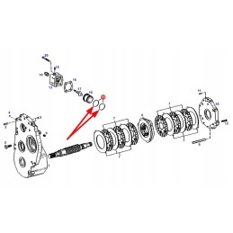 X548936000000 o-ring 57 x 2 5