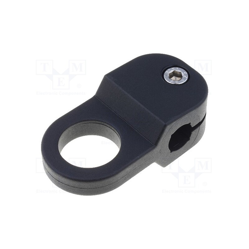 1 pcs x ELESA+GANTER - 440135 - Holder, D: 10mm, S: 8mm, polyamide, Mount.hole diam: 19mm