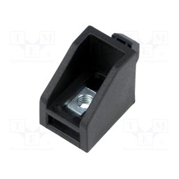 1 pcs x FATH - 094020M6 - Holder, for profiles,glass mounting, Width of the groove: 8mm