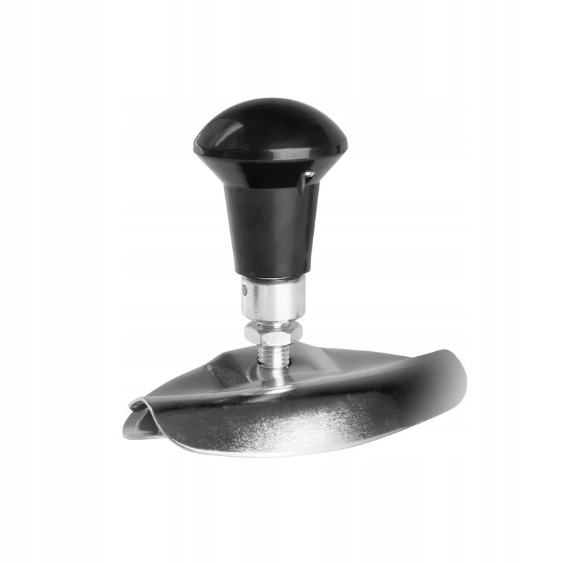 Silver foldable steering wheel knob for the car
