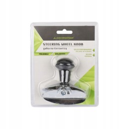 Silver foldable steering wheel knob for the car