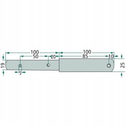 Lower link tool hanger pin