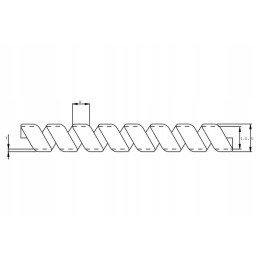 Kbv55z spiral hose cover type kbv black 55 67
