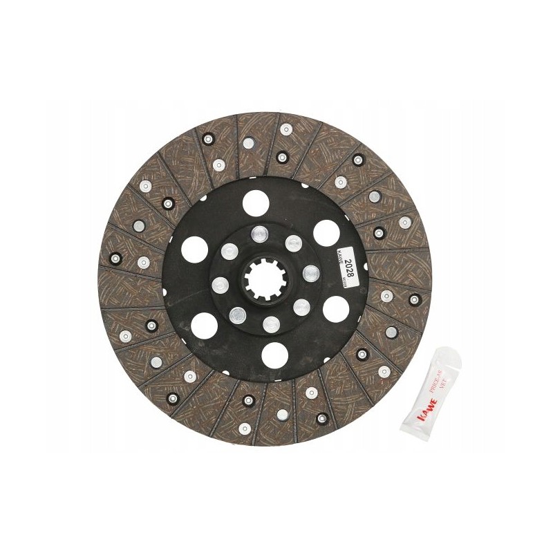 The clutch disc holds 2028 kW