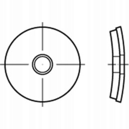 Washer ring 25x6 7 mm fendt x541819001000