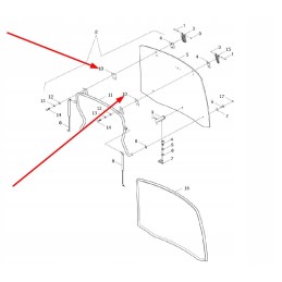 Ts04451046113 window hinge washer