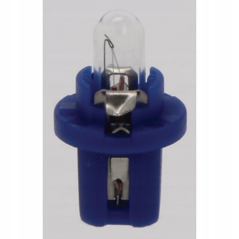 Lamp with plastic base blue 12v 1 2w