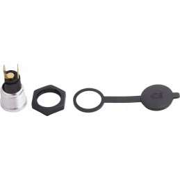 Built-in coaxial sockets